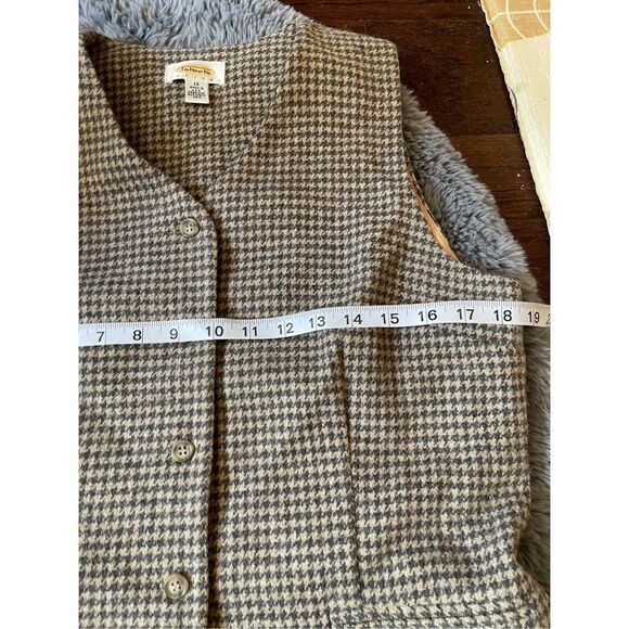 Vintage‎ Talbots wool houndstooth 100% wool midi dress - Picture 7 of 10